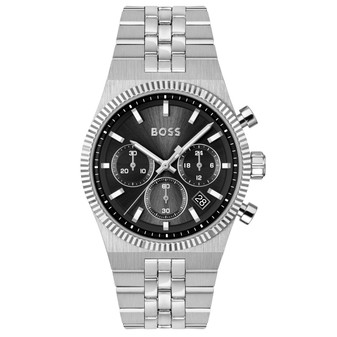 Gents' BOSS Candor Prime Chrono Stainless Steel Watch 1514307