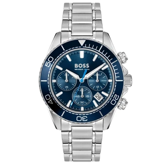 Gents' BOSS Sealiner Chronograph Stainless Steel Watch 1514322