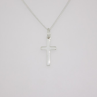 Sterling silver cross pendant