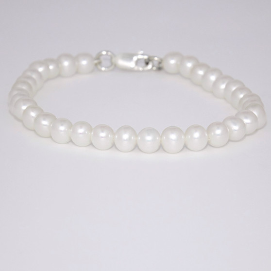 Cultured freshwater pearl bracelet CFWP634