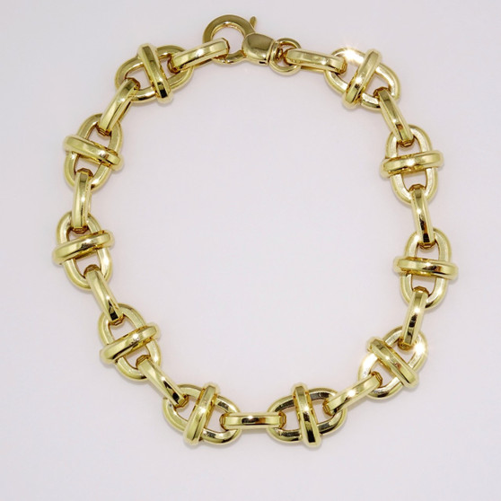 9ct yellow gold bracelet BRA5623