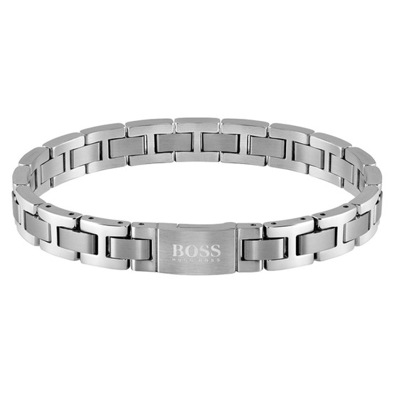 BOSS gents stainless steel link bracelet from the Metal Link Essentials collection 1580036