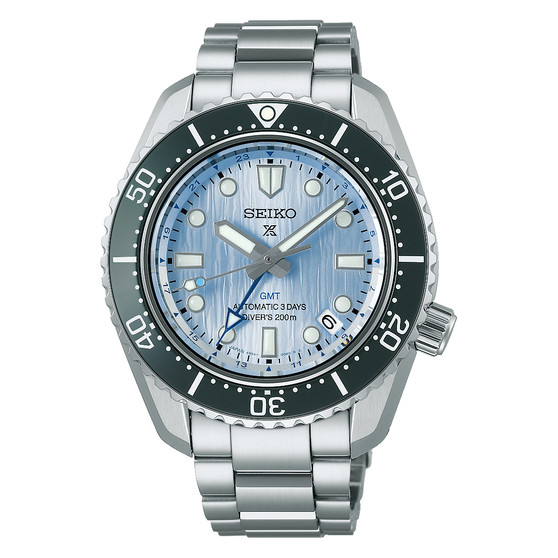 Prospex "Glacier blue" GMT Limited Edition SPB385J1