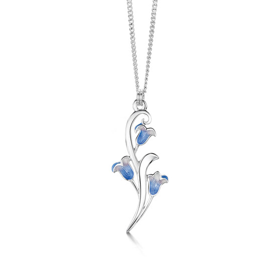 Sheila Fleet Bluebell necklace