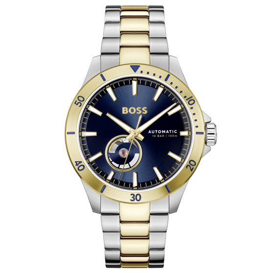 Gents BOSS Troper automatic bracelet watch 1514201