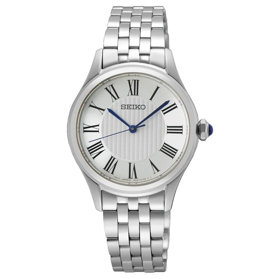 Seiko Ladies Round Quartz Watch SUR609P1