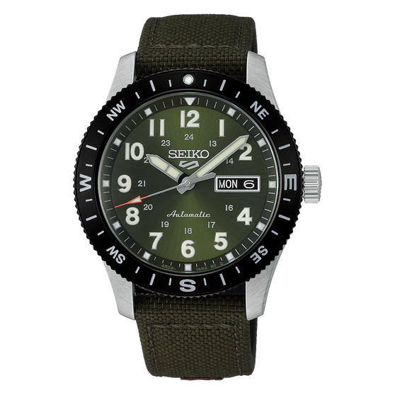 Seiko 5 Sports Field watch in Fatigue Green HDB008K1