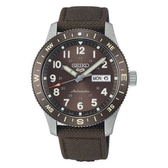 Seiko 5 Sports Field watch in Coyote Brown HDB009K1