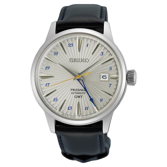 Seiko Presage ‘Silver Bullet’ Cocktail Time GMT SSK049J1