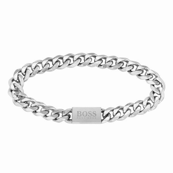 BOSS gents' bracelet from the Chain For Him collection 1580144M