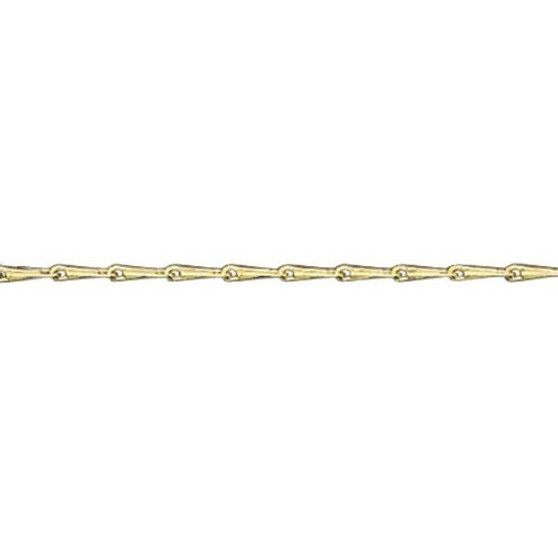 9ct yellow gold hayseed heavy chain