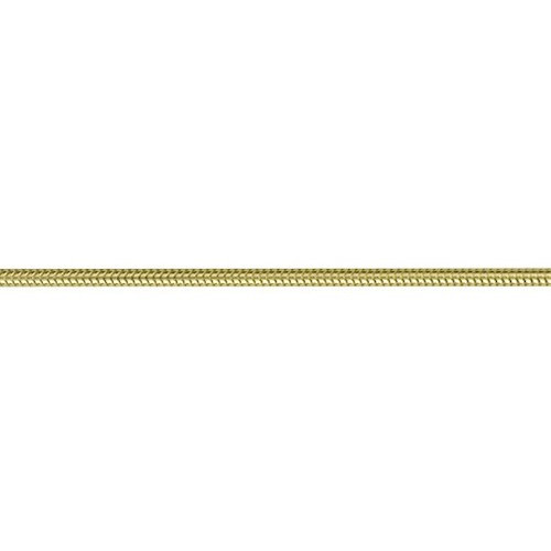 18ct yellow gold snake chain