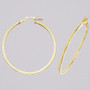 9ct yellow gold 30mm hoop earrings ER11568