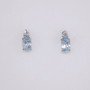 Aquamarine & Diamond Earrings ER11307