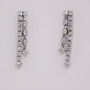 Diamond Two Row Drop Earrings ER9562