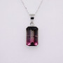 18ct white gold tourmaline pendant PE4464