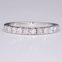 Platinum eleven diamond ring ET1358