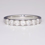 Platinum seven diamond ring ET1363