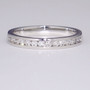 18ct white gold diamond-set eternity ring ET1294