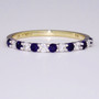9ct gold sapphire and diamond ring ET1244
