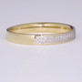 9ct yellow gold diamond ring ET1365 side