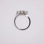 Platinum diamond trilogy ring GR3353 top