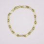 9ct yellow gold bracelet BRA5538 top