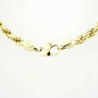 9ct yellow gold rope chain NE3683 clasp
