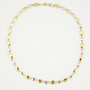 9ct yellow and white gold nacklace NE5204 top