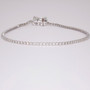 18ct white gold diamond tennis bracelet