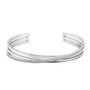 BOSS ladies stainless steel and crystal bangle from the Saya family 1580284