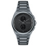 Gents BOSS Steer GQ 2022 IP Grey Bracelet Watch 1513996
