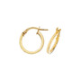 9ct Yellow Gold Hoop Earrings