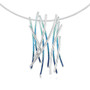 Sheila Fleet Wild Grasses Necklace - Peacock