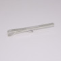 Sterling silver engraved tie slide