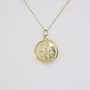 9ct gold St. Christopher pendant