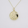 9ct gold St. Christopher pendant