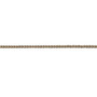 18ct rose gold woven chain