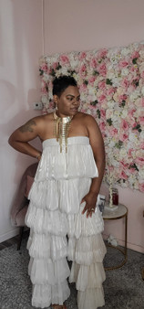 Plus size tier pants