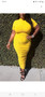 Yellow Skirt Set