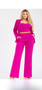 Fushia pants set