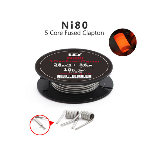 UD NI80 5-Core Fused Clapton