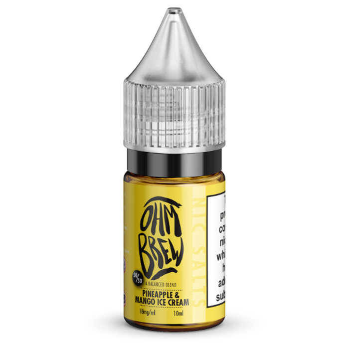 Pineapple Mango Ice Cream E-Liquid by Ohm Brew