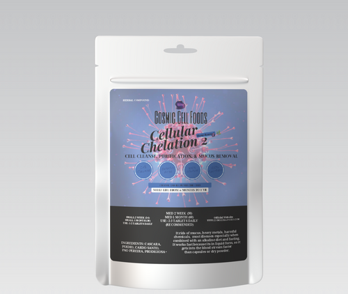 [HOLIDAY SPECIAL] CELLULAR CHELATION 2 TABLETS - CELLULAR DETOX & REPAIR | MUCUS & HEAVY METAL REMOVAL