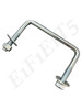 U-BOLT 4IN W SQ BEND ZN PLTD STEEL