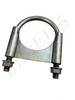 U-BOLT CLAMP 2-1/2IN PIPE 304SS