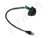 TYCO ELECTRONICS 1546414-4 MODULAR CABLE JACK WITH PCB TO PLUG 8P8C RJ-45 BULKHEADRECEPT W/12IN CABLE
