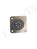 AMPHENOL MS3102R14S-6P RECEPTACLE CONNECTOR 6 MALE PINS MS3106