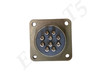 AMPHENOL MS3102A18-1P 10-POSITION CIRCULAR CONNECTOR SIZE 18,10 #16 SDR PIN