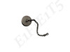 AMPHENOL 97-60-18P CAP CONNECTOR METAL SIZE 18 PLUG W/CHAIN